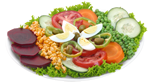 salada vegetariana