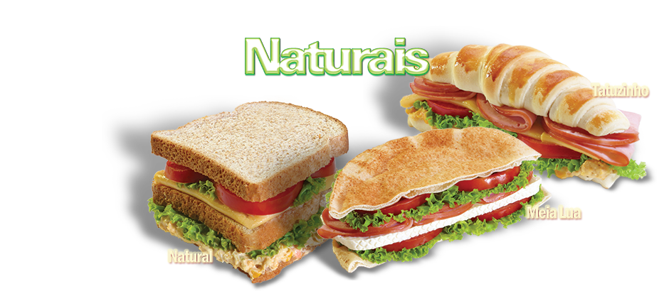 Sanduíches Naturais